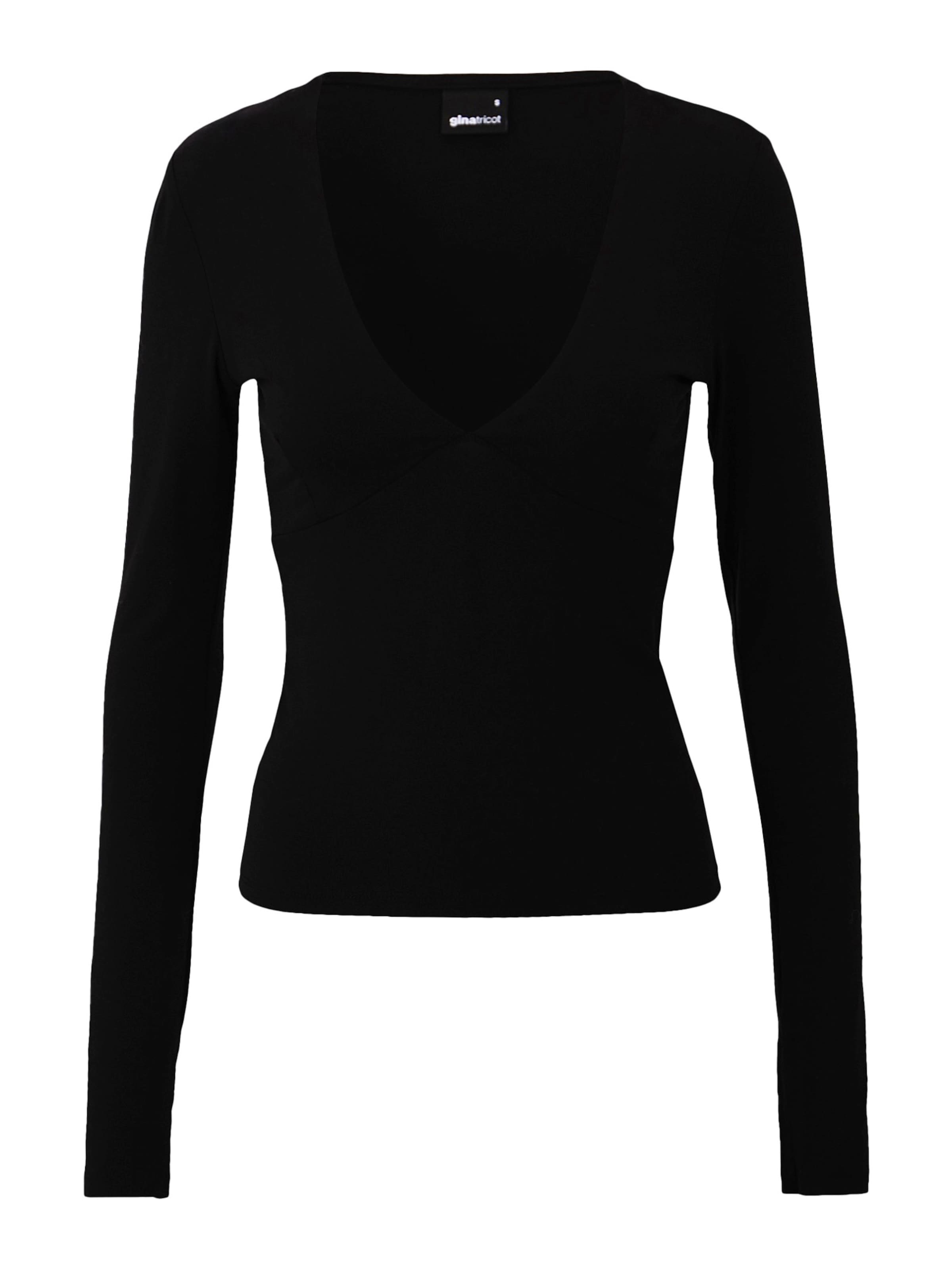 T-shirt Gina Tricot en noir : devant