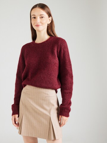 VERO MODA Свитер 'VMSilja' в Красный: спереди