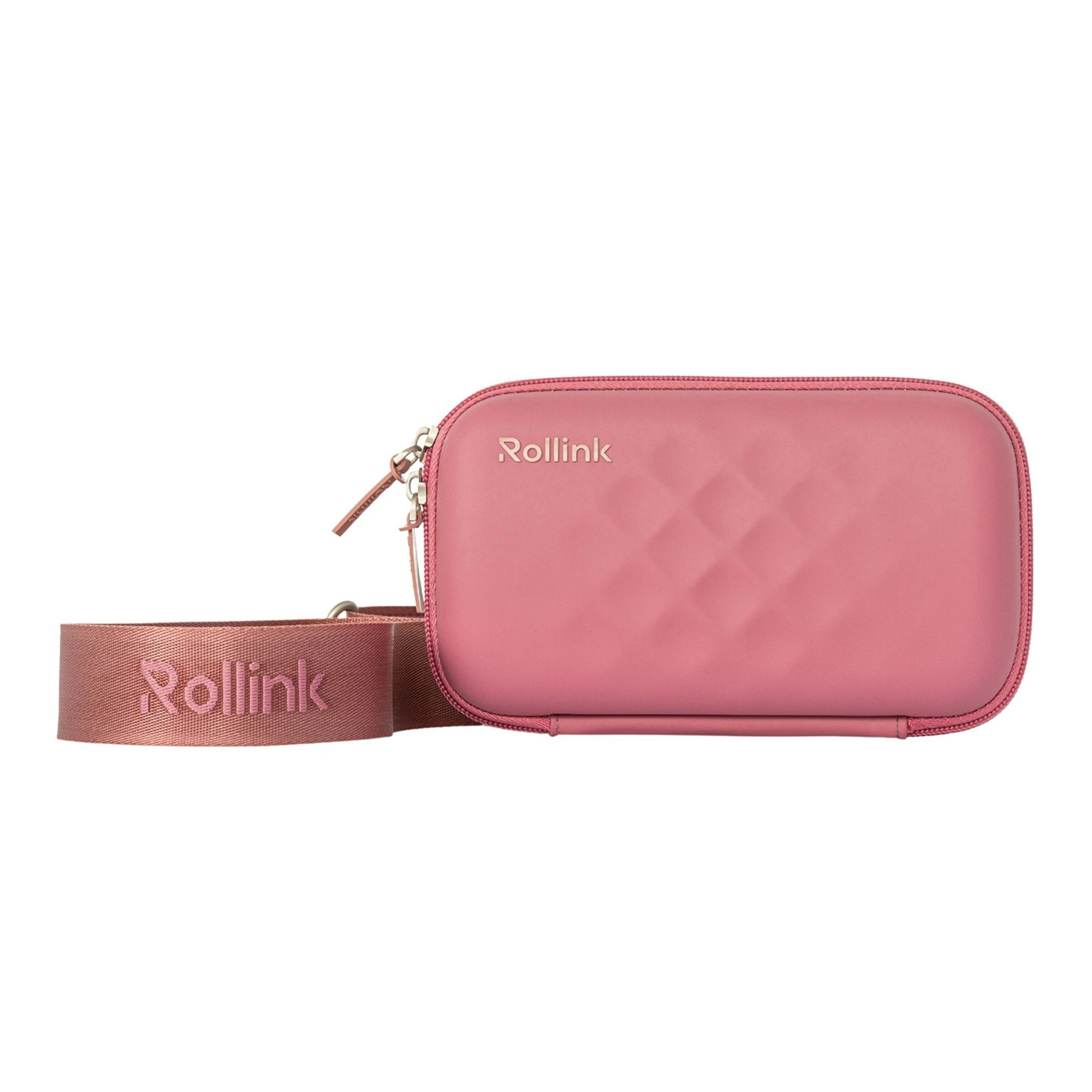 Borsa a tracolla di Rollink in rosa: frontale