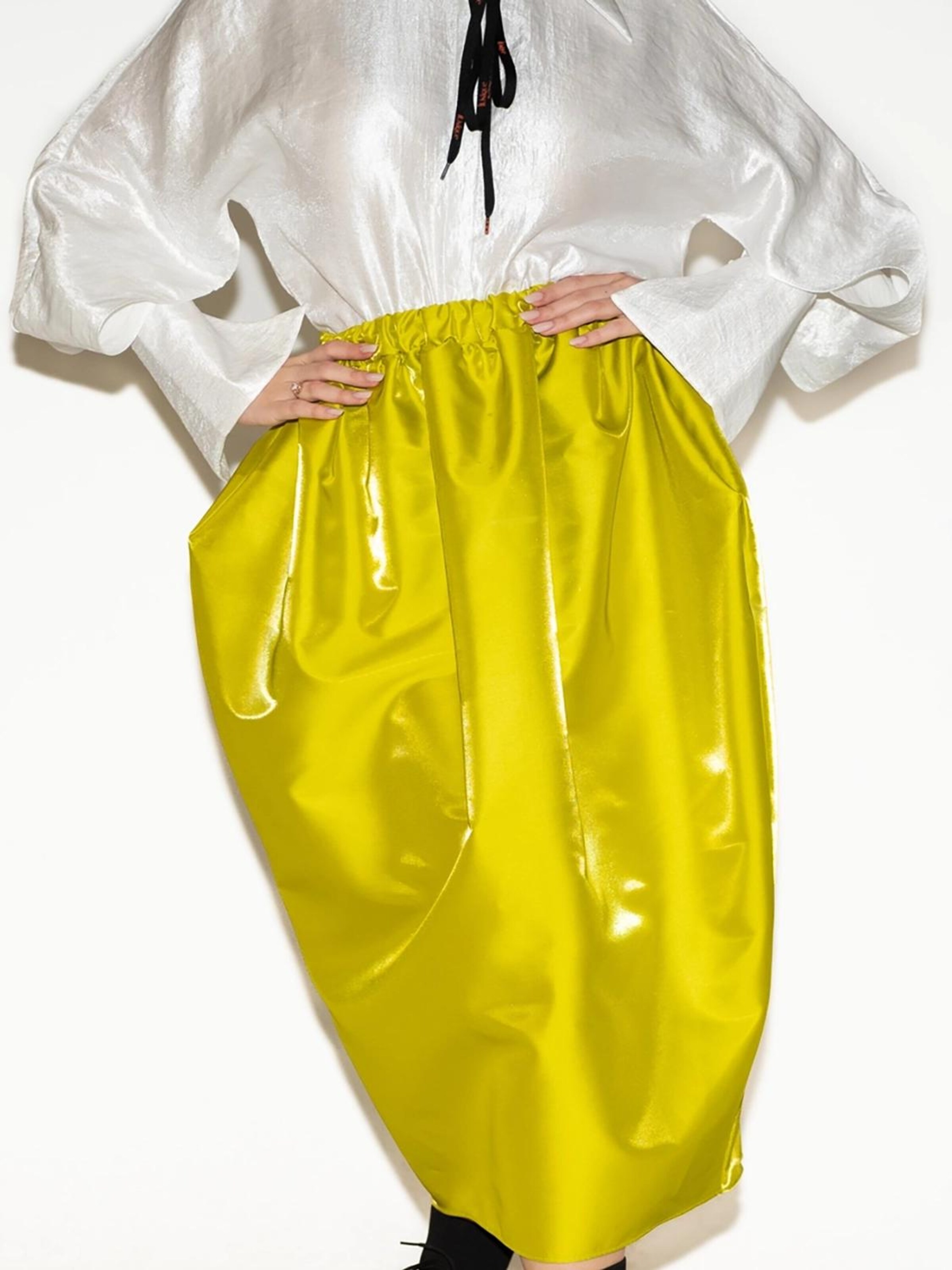 IUnique Skirt 'Geisha' in Yellow