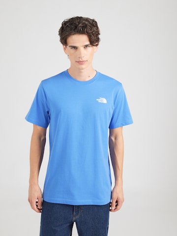 THE NORTH FACE Тениска 'EVOLUTION BOX NSE' в синьо