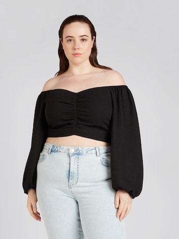 CITA MAASS co-created by ABOUT YOU Blouse 'Nina' in Black: front