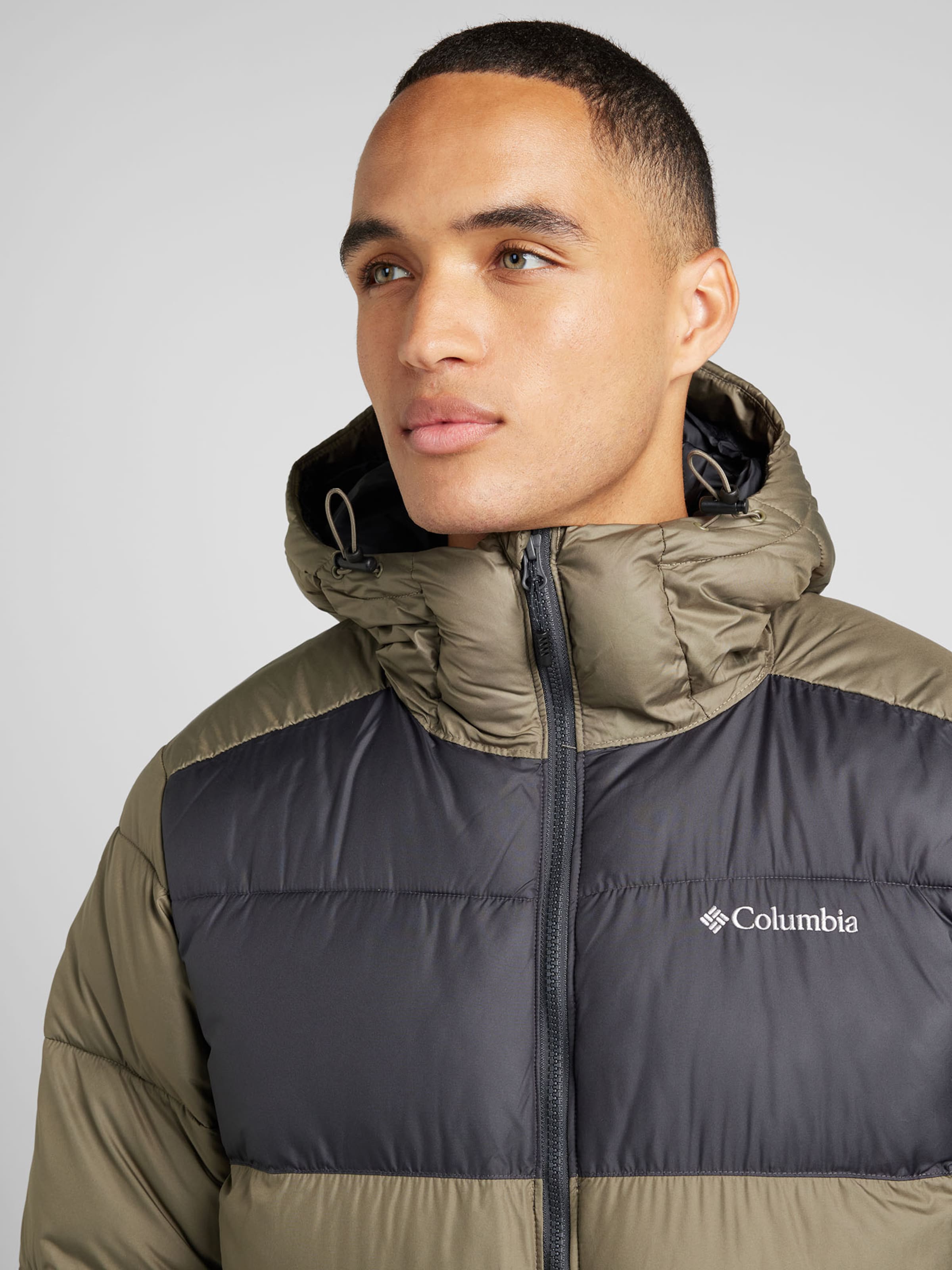 Khaki columbia jacket hotsell