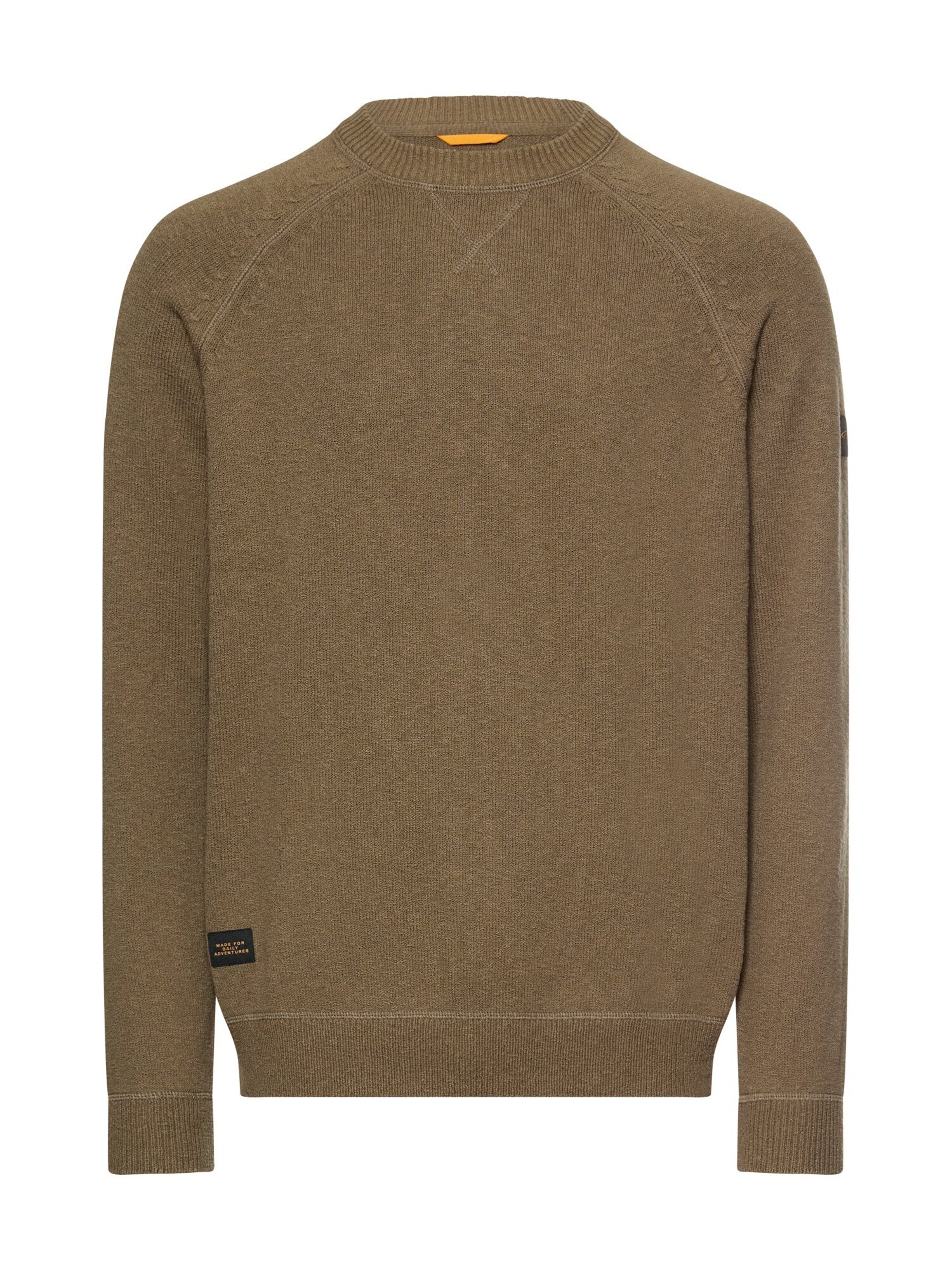 CAMEL ACTIVE Sweater in Green: front