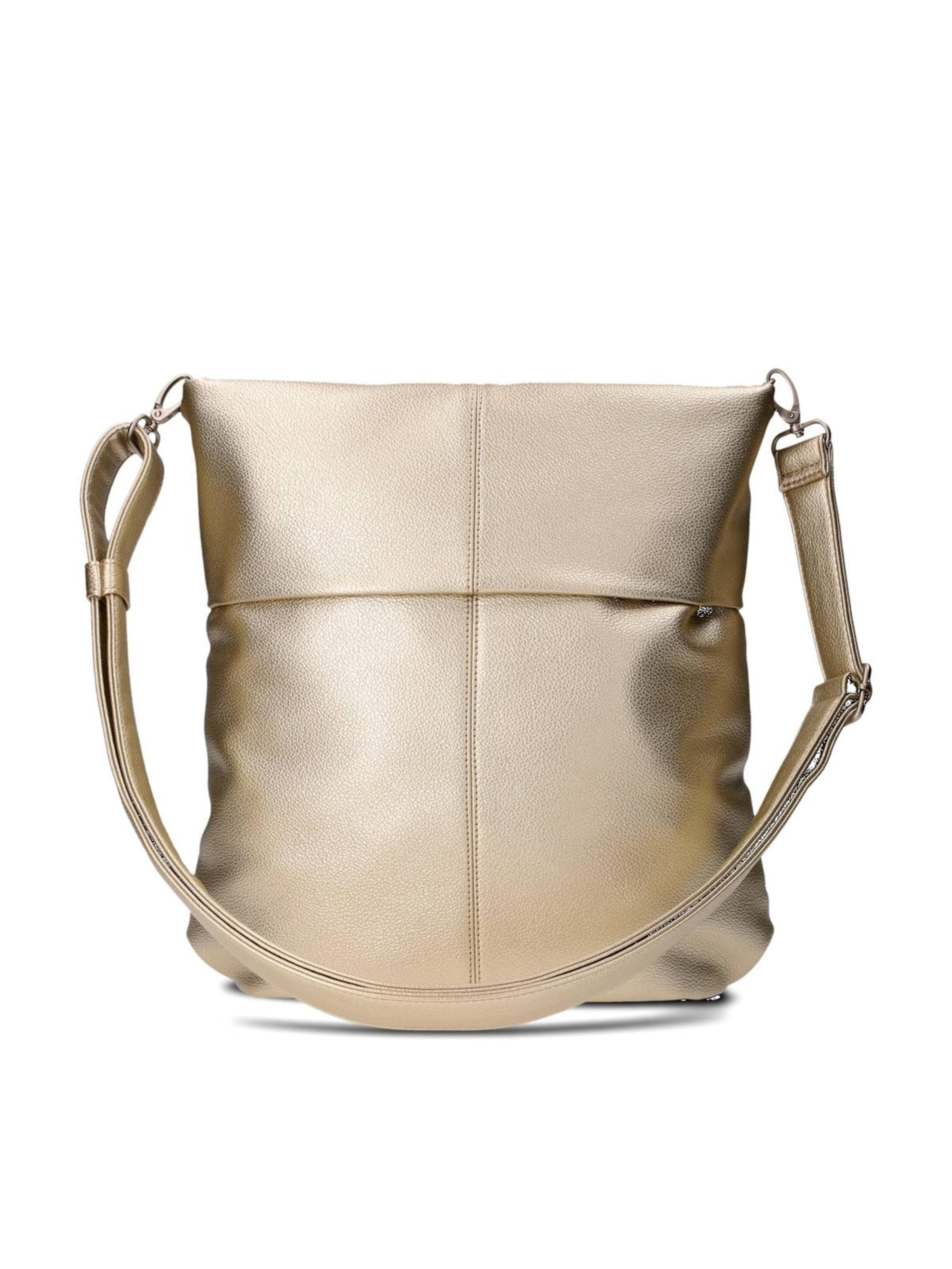 Borsa a spalla 'MADEMOISELLE.M M12' di ZWEI in oro