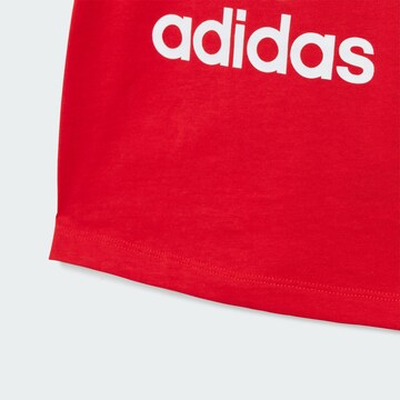 T-Shirt 'Trefoil' ADIDAS ORIGINALS en rouge