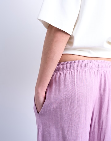 TOPSHOP Широкий Штаны 'LAKIA' в Лиловый