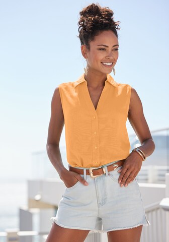 LASCANA - Blusa en naranja: frente