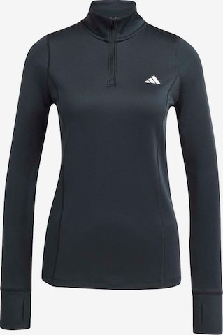 juoda ADIDAS PERFORMANCE Sportiniai marškinėliai: priekis