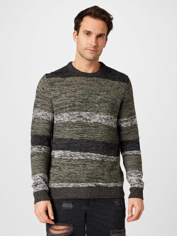 Only & Sons Pullover 'PIKE' in Grau: Vorderseite