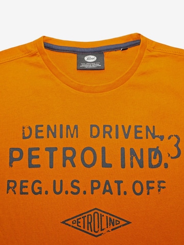 T-Shirt Petrol Industries en orange