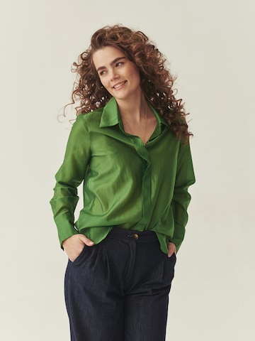 Camicia da donna 'BERRA' di TATUUM in verde: frontale