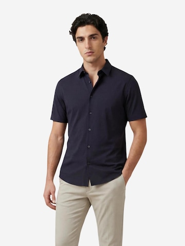 ARMANI EXCHANGE - Ajuste regular Camisa 'XM001566 AF19193' en azul