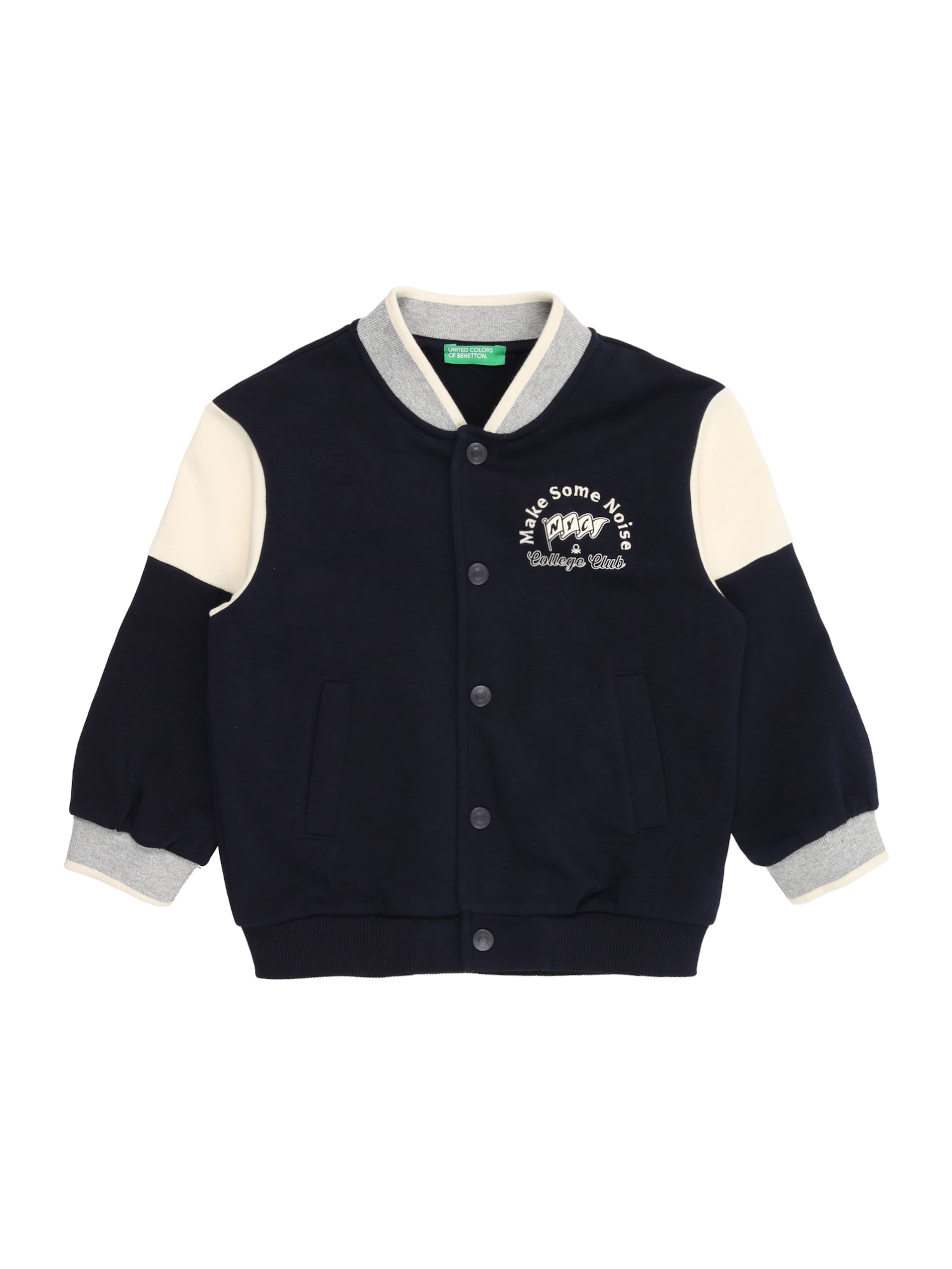 Geacă de primăvară-toamnă de la UNITED COLORS OF BENETTON pe albastru: față