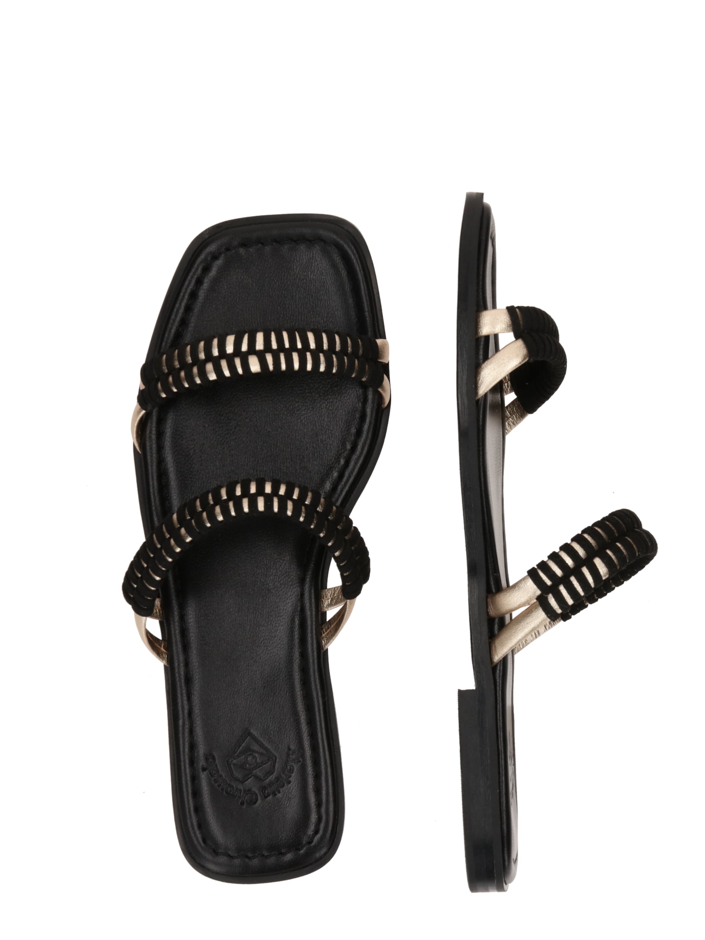 Saboți 'Amelia' de la Marietta's Fantasy pe negru