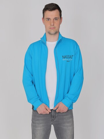 NASSAU Beach Club Sweat jacket in Blue