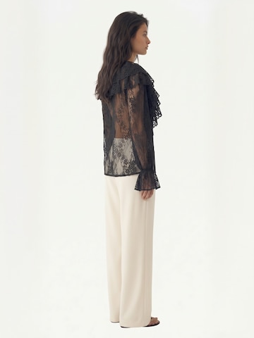 Top ' Opal Laura ' di Opal Studio in nero: lato