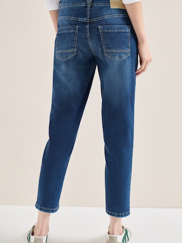 mėlyna CECIL Prigludęs Džinsai 'Scarlett'