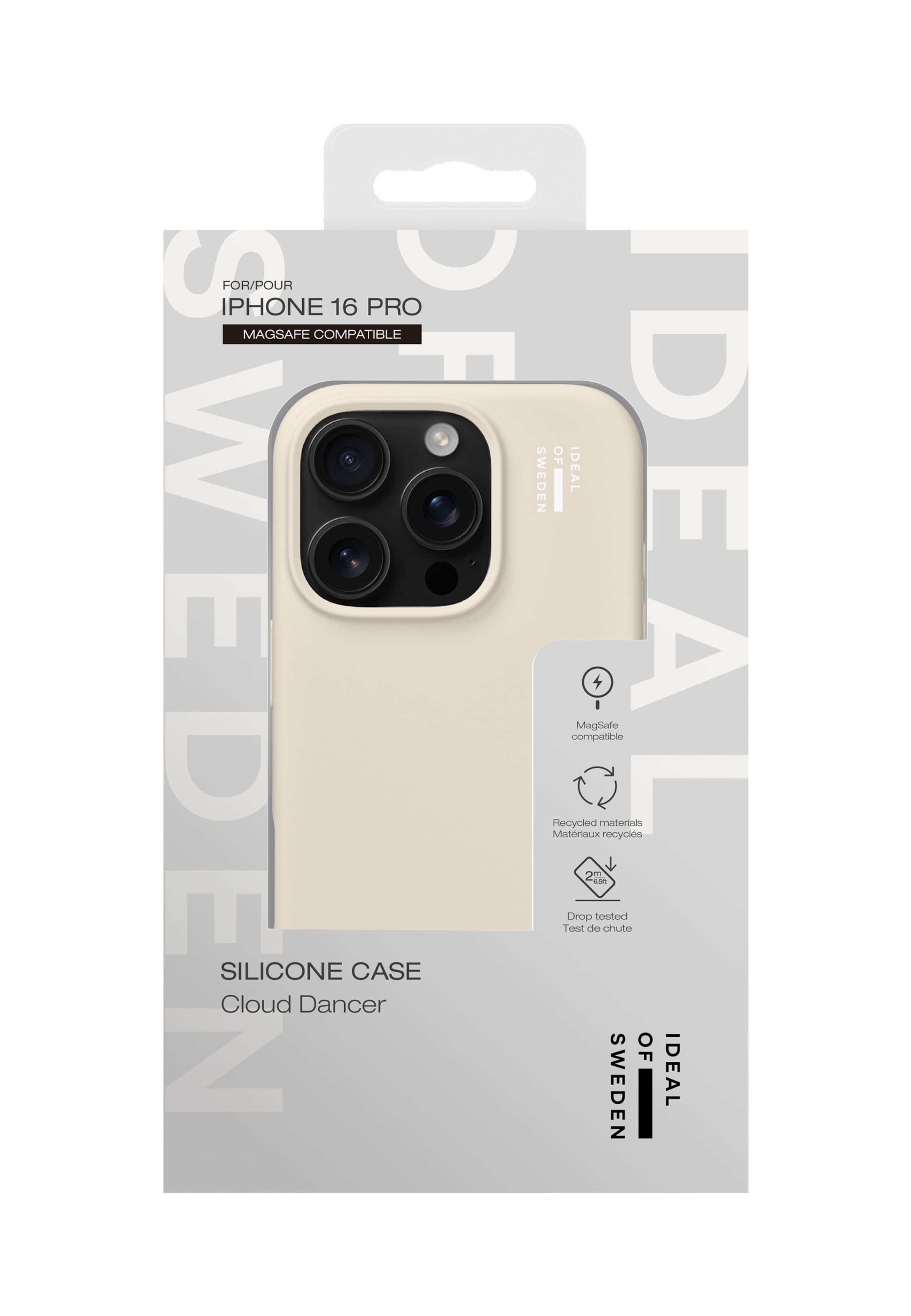 iDeal of Sweden - Funda para smartphone 'iPhone 16 Pro' en blanco