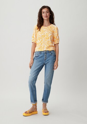 comma casual identity Blouse in Geel