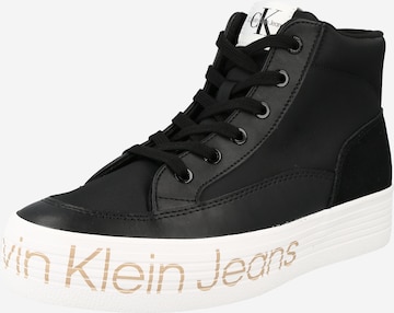 Calvin Klein Jeans - Zapatillas deportivas altas en negro: frente