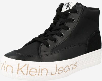 Calvin Klein Jeans Sneakers high i svart / hvit, Produktvisning