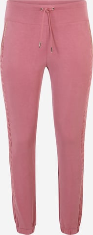 Tapered Pantaloni de la EA7 Emporio Armani pe roz: față