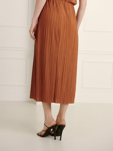 Guido Maria Kretschmer Women Skirt 'Nanni' in Brown