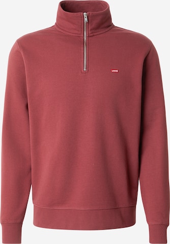 LEVI'S ® Sweatshirt 'ORIGINAL HM' in Rot: Vorderseite