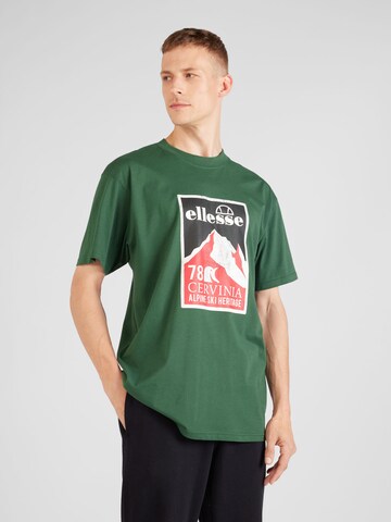 Tricou 'Champa' de la ELLESSE pe verde: față