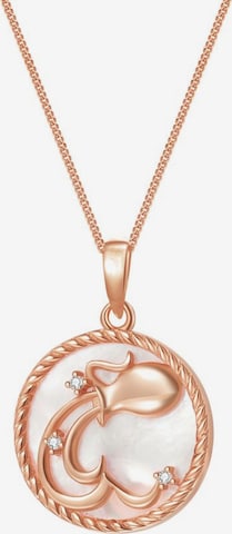 Hey Happiness Ketting 'Aquarius' in Goud: voorkant