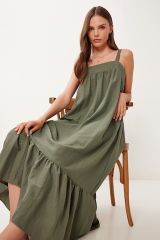 Robe d’été Happiness İstanbul en vert