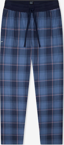 SCHIESSER Pyjamahose ' Mix Relax ' in Blau: Vorderseite