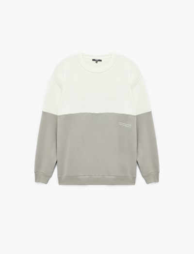 Koton Sweatshirt in Ecru / Light grey, Item view