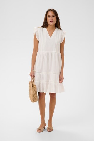 Robe 'Valerie' Kaffe en blanc