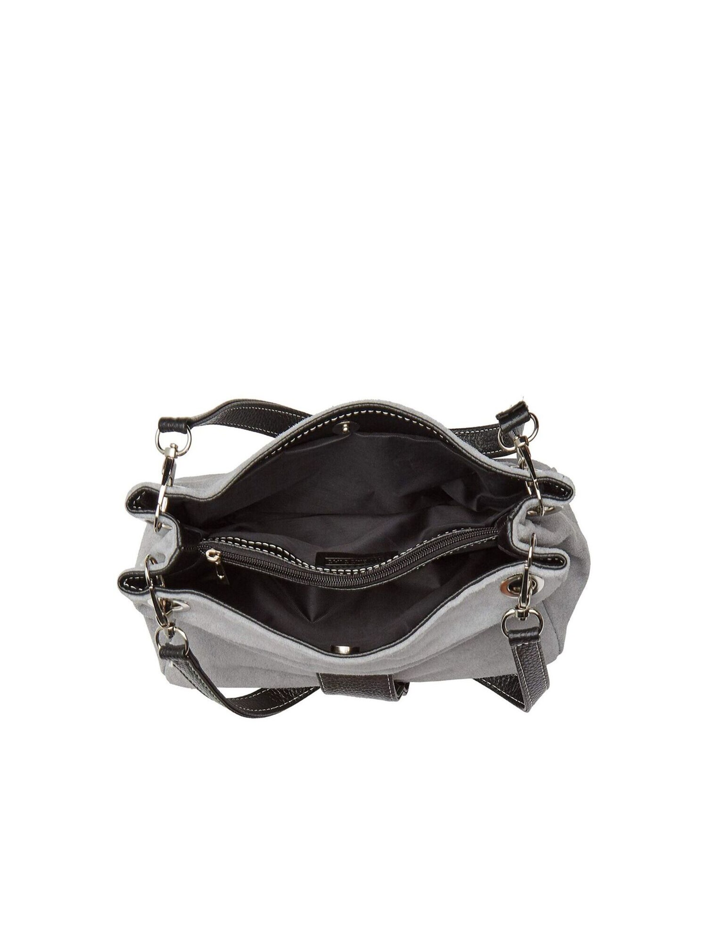 CHICCA BORSE Handtasche in Grau