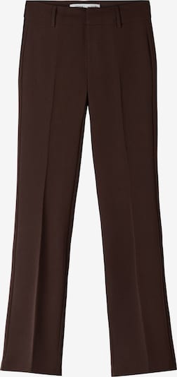 Bershka Suorat housut värissä ruskea, Tuotenäkymä