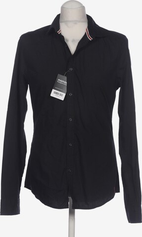 EDC BY ESPRIT Button Up Shirt in M in Black: front