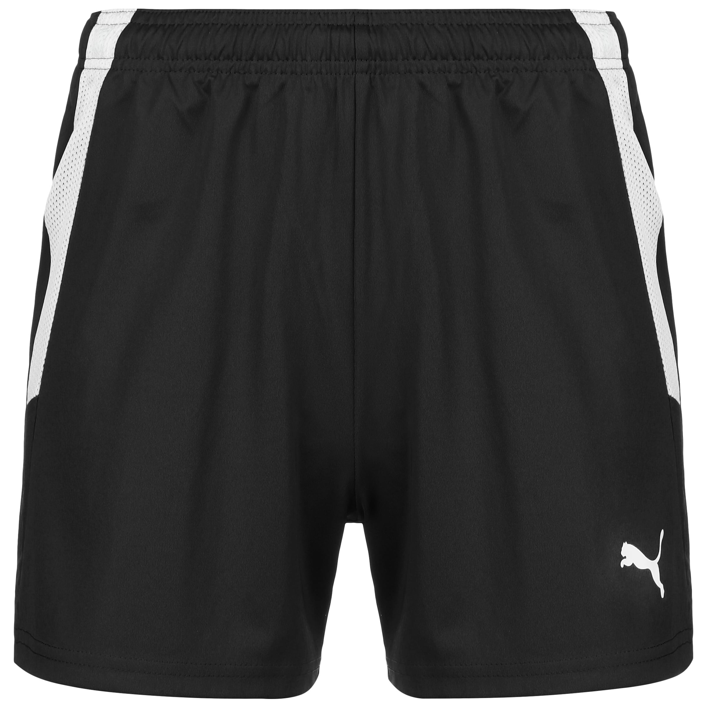 PUMA Regular Sports trousers in Black: front