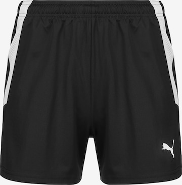 PUMA Regular Workout Pants in Black: front