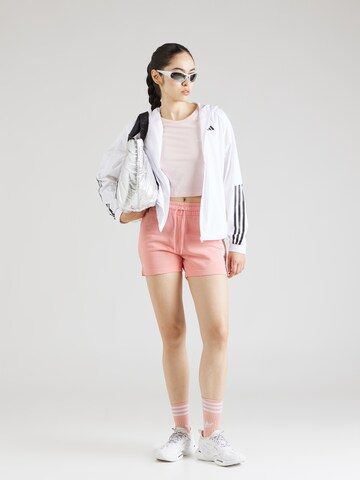 ADIDAS SPORTSWEAR Regular Sports trousers 'Essentials' in Pink