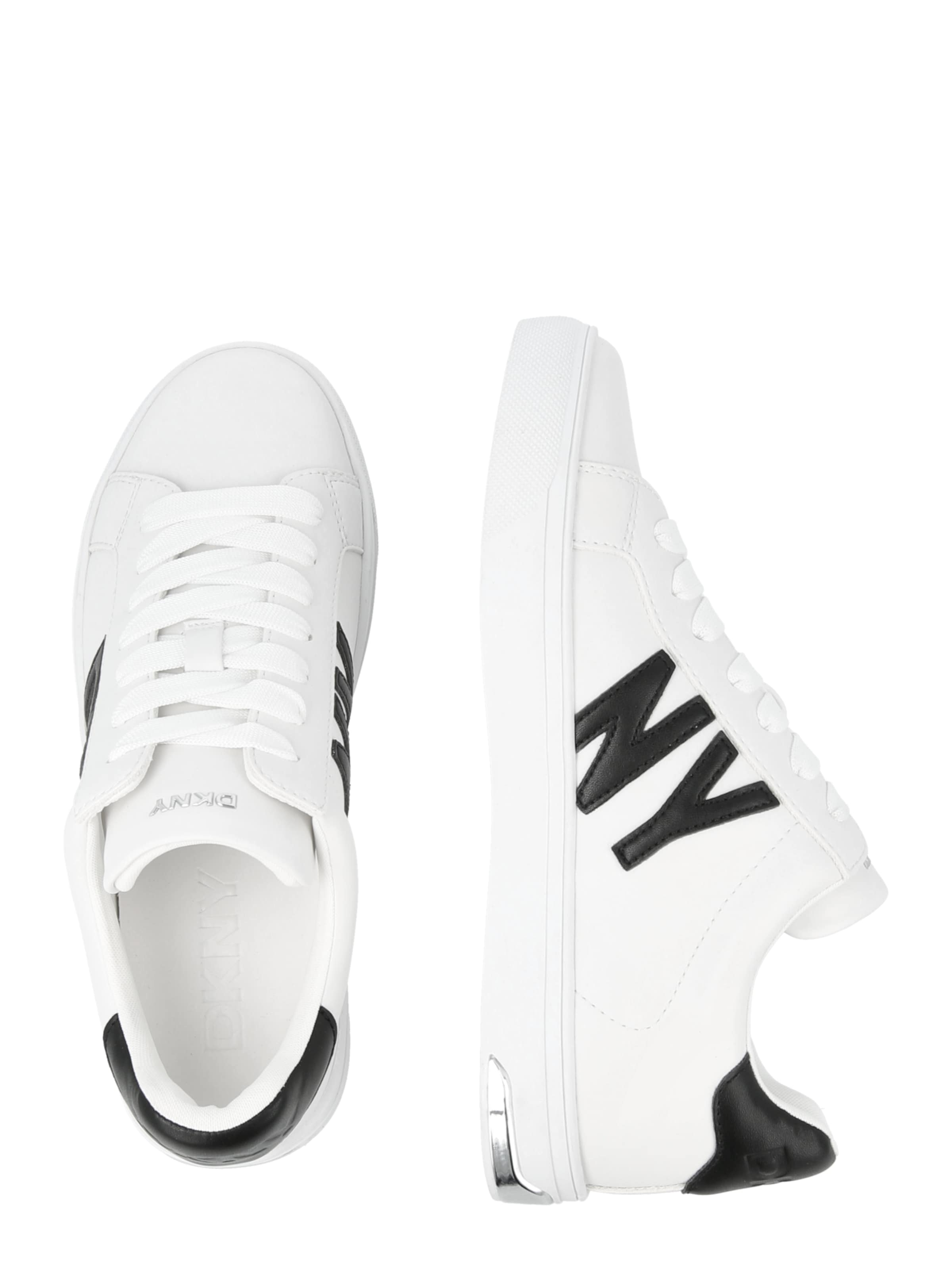 DKNY Σνίκερ χαμηλό 'ABENI' σε λευκό