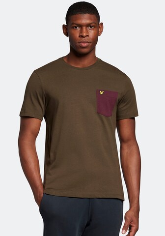 Lyle & Scott T-Shirt in Grün: predná strana