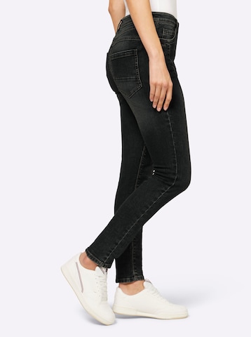 heine Slimfit Τζιν σε μαύρο
