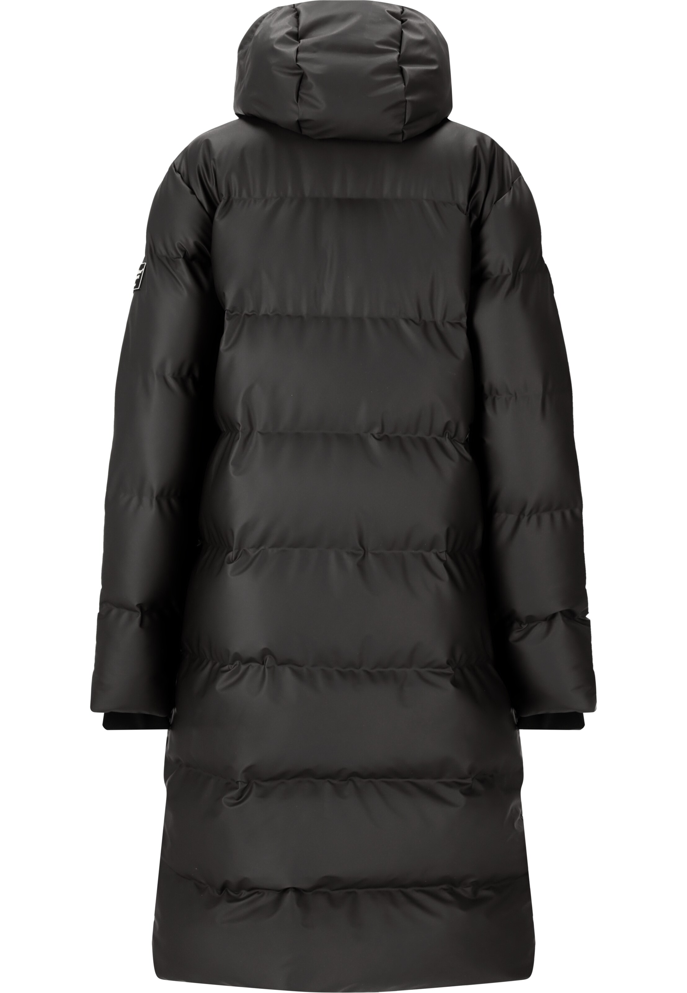 Weather Report Winter Coat in Black