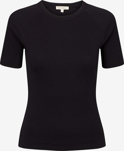 Esmé Studios T-shirt 'ESBlossom SS O-neck Rib' i svart, Produktvy