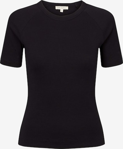 Esmé Studios Тениска 'ESBlossom SS O-neck Rib' в черно, Преглед на продукта