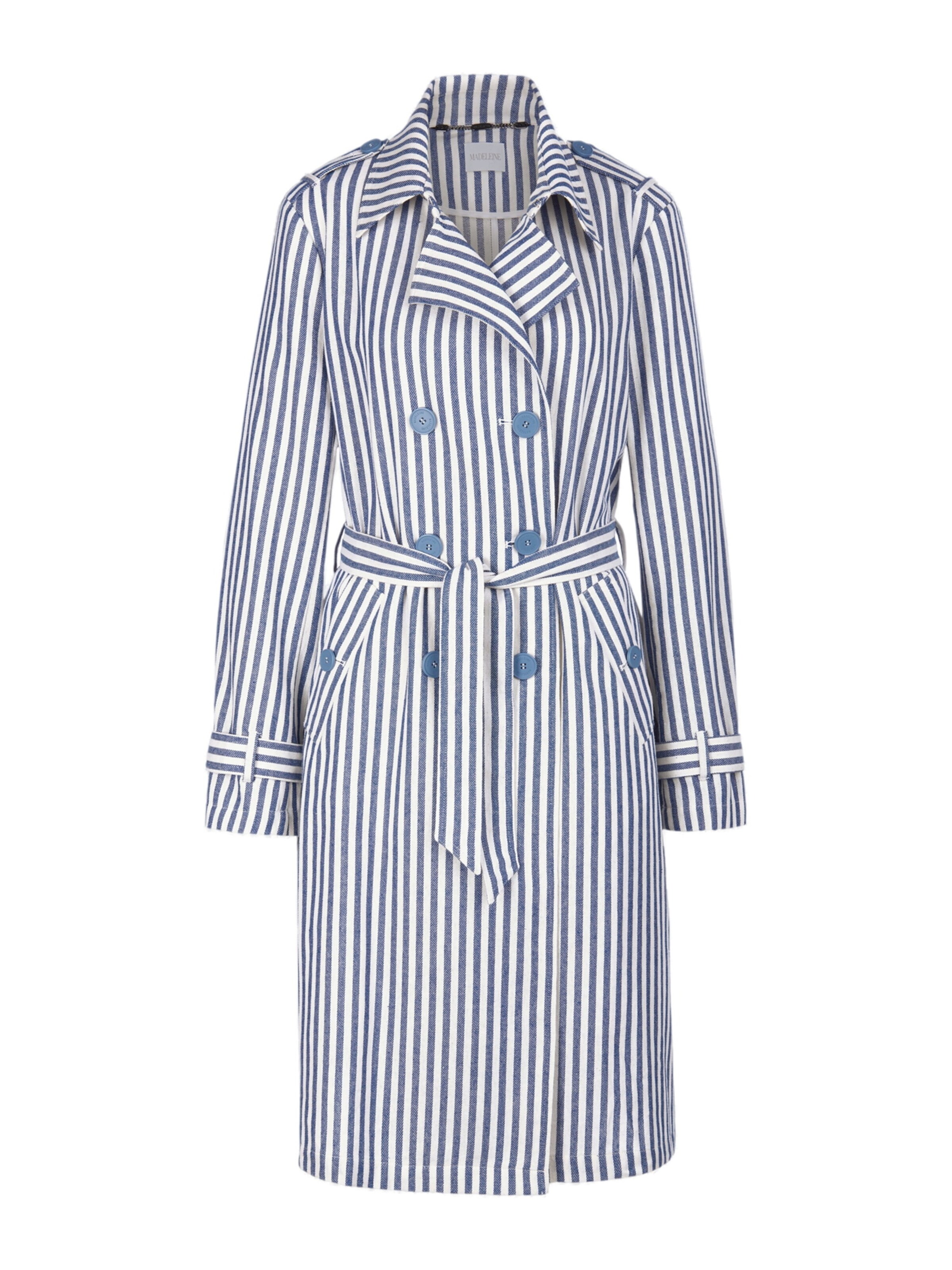 MADELEINE Tussenmantel in Blauw: voorkant