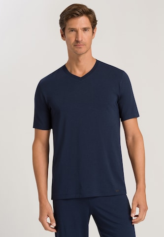 T-Shirt 'Casuals' Hanro en bleu : devant