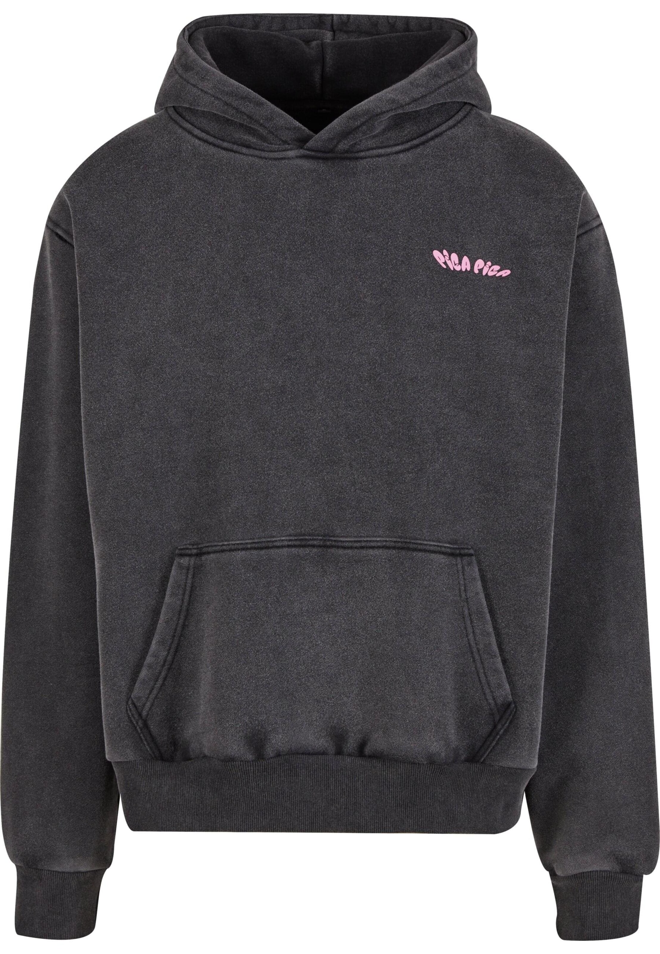 Pica Pica Sweatshirt 'disco(nnected)' in Black: front